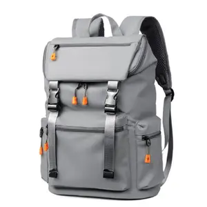 Erkek büyük kapasiteli seyahat moda trendi açık yürüyüş çantası iş eğlence sırt çantası özelleştirilebilir