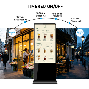 <span class=keywords><strong>Pantalla</strong></span> Digital Vertical con Sistema Android, Monitor LCD 4K con <span class=keywords><strong>Pantalla</strong></span> Táctil Android de 32-65 Pulgadas para Uso Comercial, Texto, IoT - Product Image 3