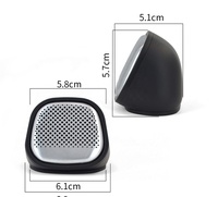 Braket dasar Tweeter koaksial mobil, HL-TSA-C23-3G keranjang Speaker hitam modifikasi Audio mobil