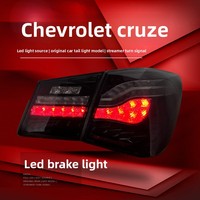 Ensemble de feux arrière à LED pour Chevrolet Cruze 2009-2014 avec feux de circulation et de freinage style écailles de dragon