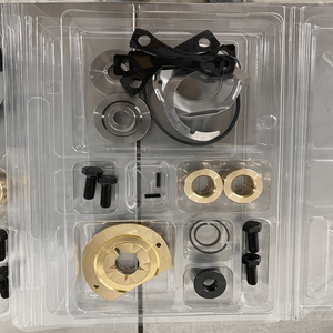 Kit <span class=keywords><strong>de</strong></span> Reparación y Reconstrucción <span class=keywords><strong>de</strong></span> Turbo Universal T3 T4 T04E, Reemplazo para Turbocompresores Híbridos GT35 T3/T4 - Product Image 3