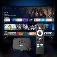 TV98 IPTV STB 8K al por Mayor, Dispositivo de Streaming Inteligente para Internet, WiFi 6 Potente, BT 5.0, Chromecast Premium, Android 14 Pro, Receptor de TV
