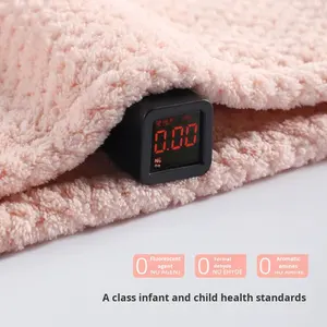 Toalla <span class=keywords><strong>de</strong></span> Secado <span class=keywords><strong>de</strong></span> Cabello Personalizada para <span class=keywords><strong>Mujer</strong></span>, Absorbente, <span class=keywords><strong>de</strong></span> Secado Rápido, Hipoalergénica, Ecológica, Pañuelo para la Cabeza, Gorro <span class=keywords><strong>de</strong></span> Baño - Product Image 4