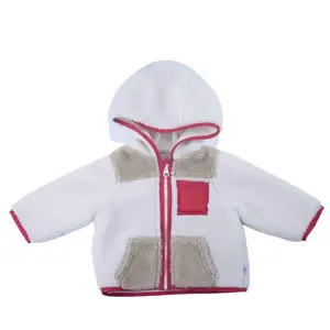 Детский костюм с капюшоном, пальто для девочек, зимняя теплая детская одежда, утепленное пальто из овечьей шерсти