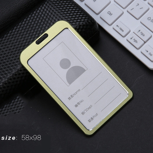 Badge Holder Name Tag Hợp Kim Nhôm ID <span class=keywords><strong>Card</strong></span> <span class=keywords><strong>Case</strong></span> Với Dây Đeo Cổ Có Thể Tháo Rời Cho Văn Phòng Kinh Doanh Trường Học - Product Image 4