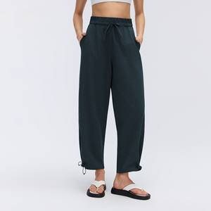 Nouveau pantalon <span class=keywords><strong>de</strong></span> jogging décontracté pour <span class=keywords><strong>femme</strong></span>, coupe courte, à cordon <span class=keywords><strong>de</strong></span> serrage, séchage rapide, respirant, idéal pour la gym, le fitness, la course et le sport – Collection Printemps-Été - Product Image 5