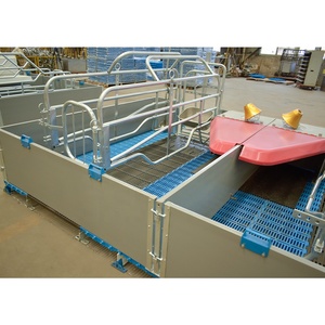 Jaula de Parto para Cerdas Nueva a Precio de Fábrica, Acero Galvanizado en Caliente Anticorrosión, Vida Útil de 15-25 Años, Sistema de Alimentación Totalmente Automático - Product Image 1