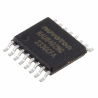 NAU8402WG DAC audio stéréo 24 bits I2S 96kHz 2Vrms TSSOP-16 3.3V sans pop pour audio USB BT