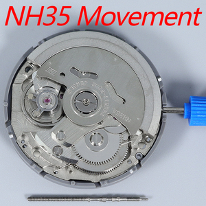 <span class=keywords><strong>Mouvement</strong></span> de montre automatique mécanique japonais blanc <span class=keywords><strong>NH35A</strong></span>, remplacement de montre à 3 heures, mod - Product Image 3
