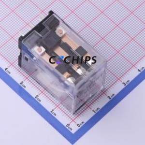 HF18FF/024-3Z23 Power Relay Through hole,21.5x28mm Relay 24V 3 Changeover: 3C (3PDT-Changeover)::: 11 7A-30VDC/7A-250VAC - Product Image 2