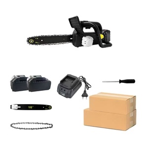 Scie à chaîne sans balais à batterie au lithium de qualité industrielle, 21V 1000W, haute puissance, 12 pouces, 16 pouces, pour l'abattage forestier - Product Image 4