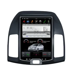 Pantalla Vertical estilo Tesla para HYUNDAI ELANTRA 2012- 4 + 64G 10,4 ", GPS, seguimiento en tiempo Real, Android, estéreo para coche