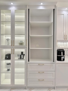 VERMONHOUZZ Mobili da Cucina <span class=keywords><strong>di</strong></span> <span class=keywords><strong>Lusso</strong></span> Moderni su Misura con Illuminazione LED Integrata e Paraschizzi in Piastrelle Arcuate per Hotel e Ambienti <span class=keywords><strong>di</strong></span> Alta Gamma - Product Image 2