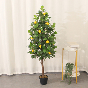 Jws3991albero artificiale del limone all'ingrosso potatura sintetica ornamentale limone frutteto decorazione paesaggio piante artificiali - Product Image 4