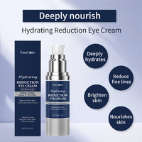 Hexapeptide-8 d'acétyle d'avocat de marque privée OEM Acide hyaluronique Anti-rides raffermissant la peau Crème hydratante de luxe pour les yeux