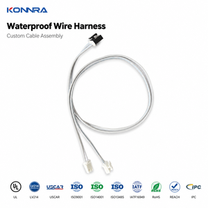 Faisceau de câbles d'alimentation CC étanche avec prise CC35135 et boîtier XHB-2Y pour appareils domotiques - Product Image 1