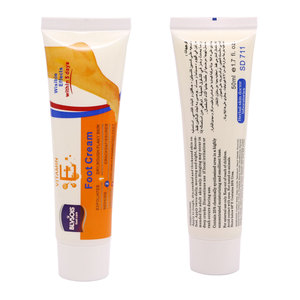 Crema Reparadora de Pies Herbal Vegana Orgánica VE con Vitamina <span class=keywords><strong>E</strong></span> 50ml Sin Perfume para Pies Agrietados/Descamados, Blanqueadora, Elimina Piel Muerta, para Mujeres - Product Image 5