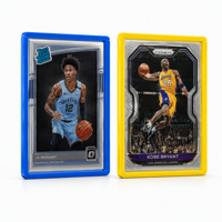 Protège-cartes à clipser 180PT, compatible archivage, JIN OU, étui rigide durable avec clip de verrouillage sécurisé
