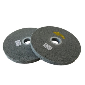 Rueda de desbarbado y acabado EXL 8S FINE - 6x1/<span class=keywords><strong>2x1</strong></span> pulgadas, mineral de carburo de silicio para pulido de titanio y acero inoxidable - Product Image 1