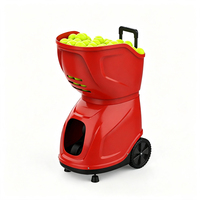 Máquina Profesional de Lanzamiento de Pelotas de Tenis Controlada por Aplicación, Recargable y Programable, con Logotipo y Color Personalizables