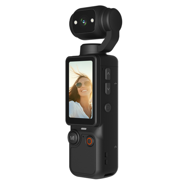 Action Camera Q7 Mini Handheld 1080P 100W Pixel 180° Rotating Lens Fill Light Night Mode 2000mAh Sports Vlog Camera Inexpensive