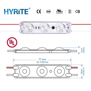 Módulo LED HYRITE 2835 SMD 170 Ópticas para Letras de Canal, DC 12V, IP67 Impermeable, 195lm, Adhesivo 3M, Fácil Instalación para Letreros - Product Image 2