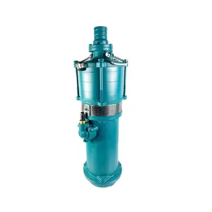 Pompe sommergibili 220V 1 pollice 1.5Hp agricoltura monostadio riempito d'olio elettrico sommergibile pompa dell'acqua di irrigazione a flusso misto