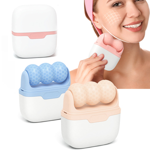 Bola de <span class=keywords><strong>Masaje</strong></span> de Hielo 2 en 1 de Bajo Precio, Globos Faciales Refrescantes, Rodillo <span class=keywords><strong>Facial</strong></span> Reafirmante Mágico para Ojos, Cuidado Personal de Manos y Ojos, Logotipo Personalizado - Product Image 1