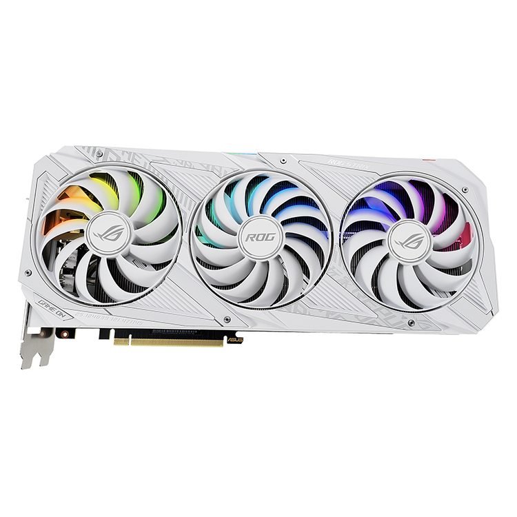 ASUS ROG-STRIX-RTX3090-O4G-WHITE - 24GB GDDR6X GPU Powerhouse