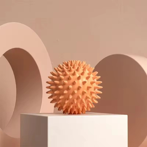 6cm PVC Spiky Sport Fitness Massagem Bola para Pé Pain Relief Fascite Plantar Neck <span class=keywords><strong>Muscle</strong></span> Relaxamento para a Prática de Yoga - Product Image 4