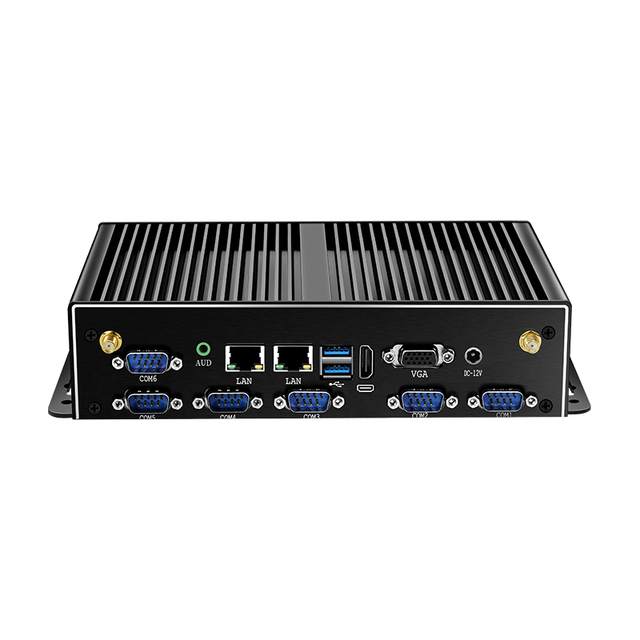 In-tel I7 5500U 6 RS232 6 USB Industry PC with Wifi windows 10 Linux Mini Computer