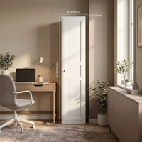 Armoire de rangement de bureau en métal étroite W400mm, facile à assembler et à déplacer pour le bureau à domicile