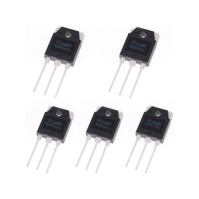 Ricambi Elettronici Transistor 2 Paia Transistor Originali NJW0281G E NJW0302G - Nuovi, Per Amplificatori E Sistemi Audio Motore Tapparella 20nm - Foto 6