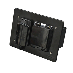 Australia 15A Black Power Inlet for <strong>Caravans</strong> IP66 Electrical <strong>Plug</strong> with One RCBO - Product Image 4