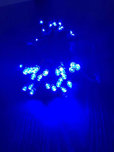 Gypsophila súper gruesa LED pegamento lleno lámpara cadena alta impermeable IP65 anticongelante protector solar vacaciones iluminación Alambre de goma Flash - Product Image 5