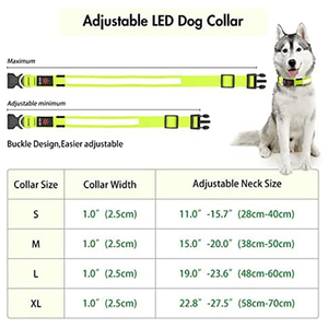 Collar ajustable para gatos con tira de brillo Collar reflectante para perros para mascotas pequeñas - Product Image 5