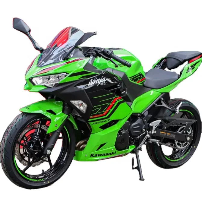 Sepeda motor baru merek Jepang kawasaki ninja 400 dua silinder 400cc dan merek sepeda motor lainnya