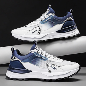 Marchio <span class=keywords><strong>di</strong></span> <span class=keywords><strong>tendenza</strong></span> <span class=keywords><strong>di</strong></span> fascia alta da <span class=keywords><strong>uomo</strong></span> scarpe sportive estive Casual Mesh traspirante stile morbido e basso nuova collezione per la primavera estate - Product Image 4