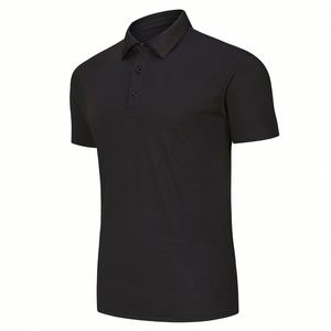 Design Simple Elastic Men's Gym for Polo Shirt Slim Fit High Quality 100% Cotton Sport for Polo Shirts Blank Design - Product Image 3