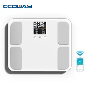 Werkspreis 200 kg 440 lb intelligentes Körperfettgewicht digitale elektronische Waage für Körpergewicht digitales Badezimmer