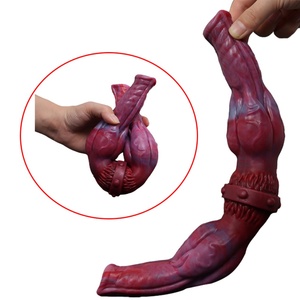 Trending Products 2022 LUUK Female Masturbation Double Headed Realistic Dog Penis Animal <b>Dildo</b> Lesbian Erotic <b>Dildos</b> for Women - Product Image 2