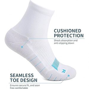 ถุงเท้าคูลแม็กซ์แบบสั้น ครึ่งน่อง สกรีนโลโก้ได้ ถุงเท้ากีฬาสำหรับผู้ชายและผู้หญิง - Product Image 4