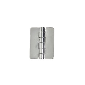 บานพับประตูสแตนเลส 304 โลหะผสมสังกะสีอุตสาหกรรม HL009 180 องศา 4 รู คู่ - Product Image 2