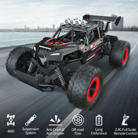 HOSHI-Voiture télécommandée JJRC Q102, 36 km/h, 2.4G, 4 roues motrices tout-terrain, étanche, antichoc, jouet pour enfants