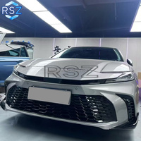 RAYSEZE Kit de carrosserie de pièces automobiles pour Toyota camry 2023 2025 Mise à niveau Sport Grille Assembly Pare-chocs avant Chrome Facelift
