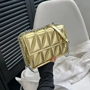 women luxury ladies purses high quality handbags for women luxury 2023 gold