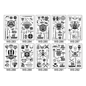 Vui Phim Hoạt Hình Cướp Biển Hình Xăm Màu Trắng Dán Cho Trẻ Em Không Thấm Nước Mồ Hôi Bằng Chứng Tạm Thời Mặt Dùng Một Lần Cơ Thể Ứng Dụng Làm Giấy - Product Image 4