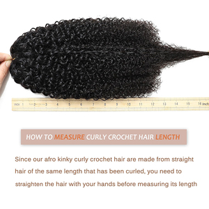Extensions de cheveux humains au crochet Kinky Curly Miracle Knots, extensions de cheveux humains au crochet pré-séparées invisibles <span class=keywords><strong>pour</strong></span> femmes noires - Product Image 4