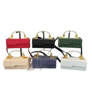New Fashion Candy Pattern <b>Open</b> Closure Luxury Handbags & Purses for Women with Polyester Lining - Product Image 1