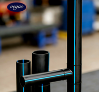Options de couleur, résistant aux UV, aux produits chimiques et aux fuites, tuyau de gaz en HDPE pour réseaux souterrains